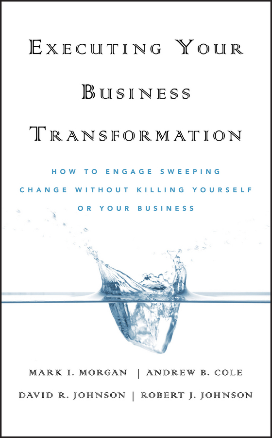 Обложка книги «Executing Your Business Transformation. How to Engage Sweeping Change Without Killing Yourself Or Your Business»