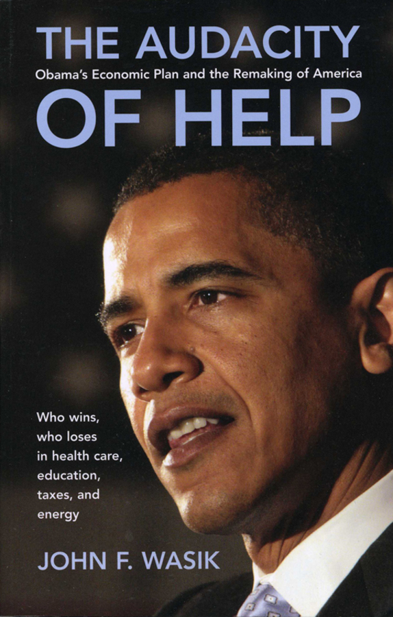 Обложка книги «The Audacity of Help. Obama's Stimulus Plan and the Remaking of America»