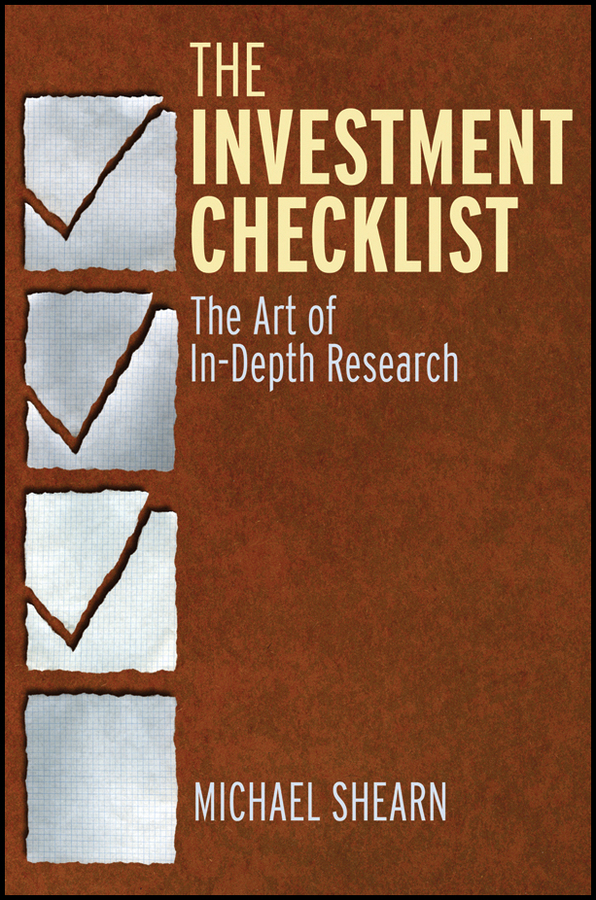 Обложка книги «The Investment Checklist. The Art of In-Depth Research»