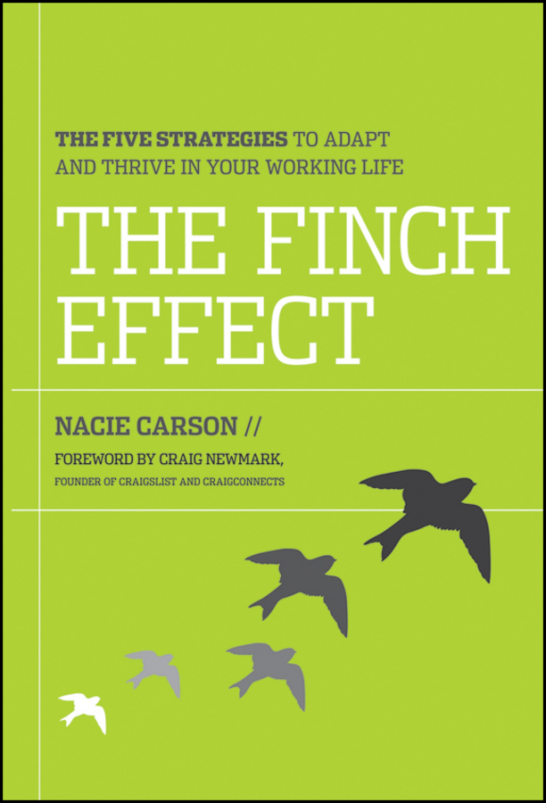 Обложка книги «The Finch Effect. The Five Strategies to Adapt and Thrive in Your Working Life»