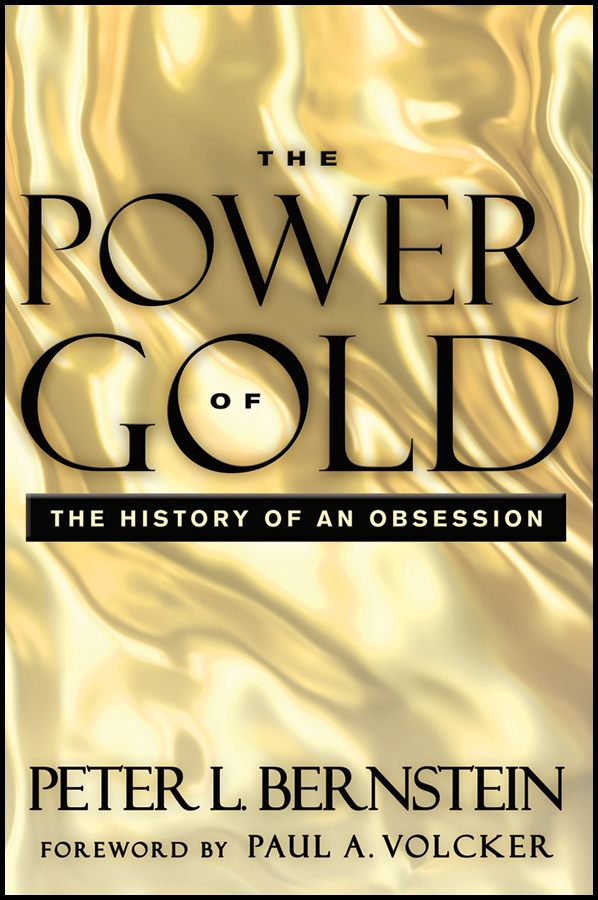 Обложка книги «The Power of Gold. The History of an Obsession»