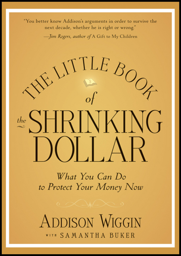 Обложка книги «The Little Book of the Shrinking Dollar. What You Can Do to Protect Your Money Now»
