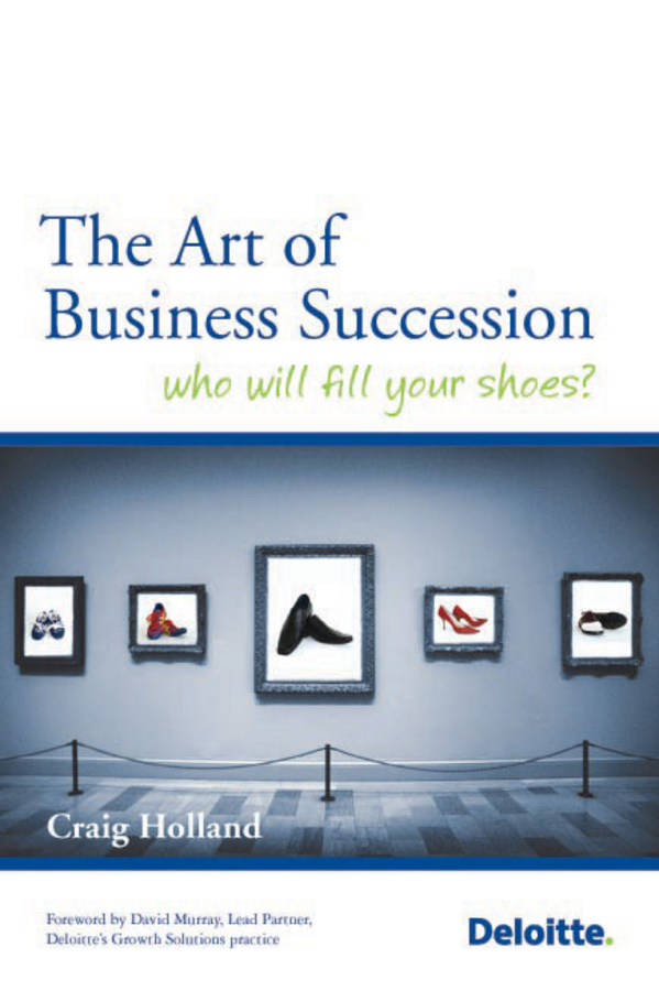 Обложка книги «The Art of Business Succession. Who will fill your shoes?»