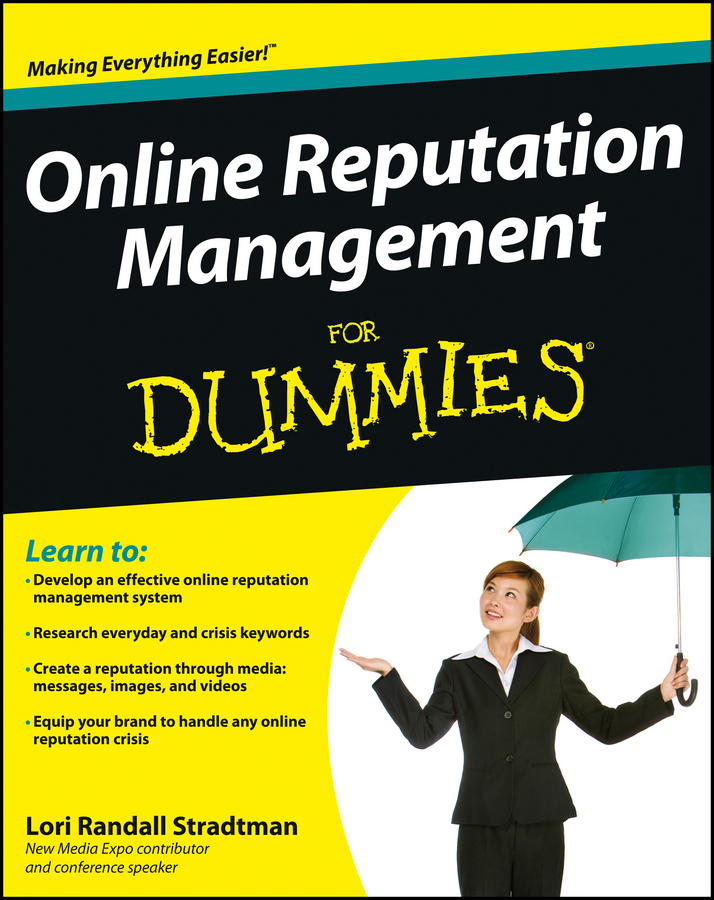 Обложка книги «Online Reputation Management For Dummies»
