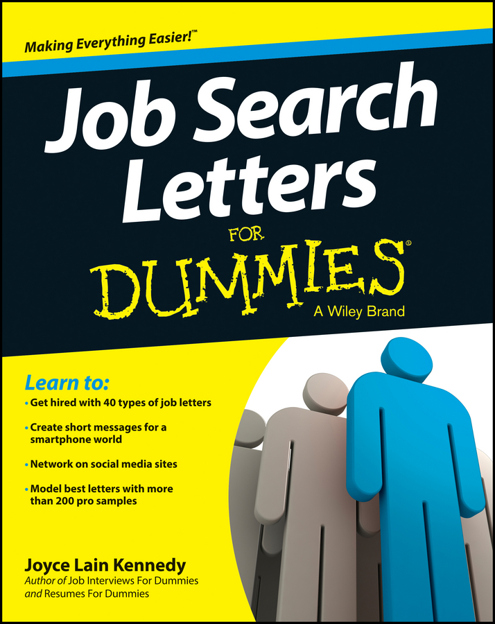 Обложка книги «Job Search Letters For Dummies»
