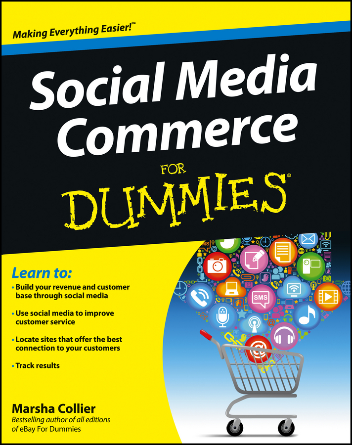 Обложка книги «Social Media Commerce For Dummies»