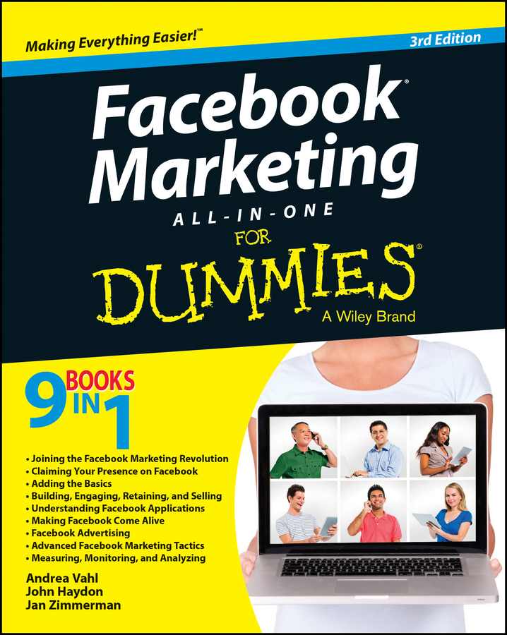 Обложка книги «Facebook Marketing All-in-One For Dummies»