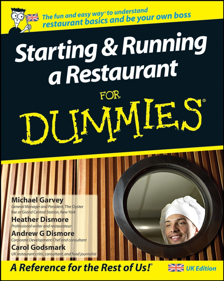 Обложка книги «Starting and Running a Restaurant For Dummies»