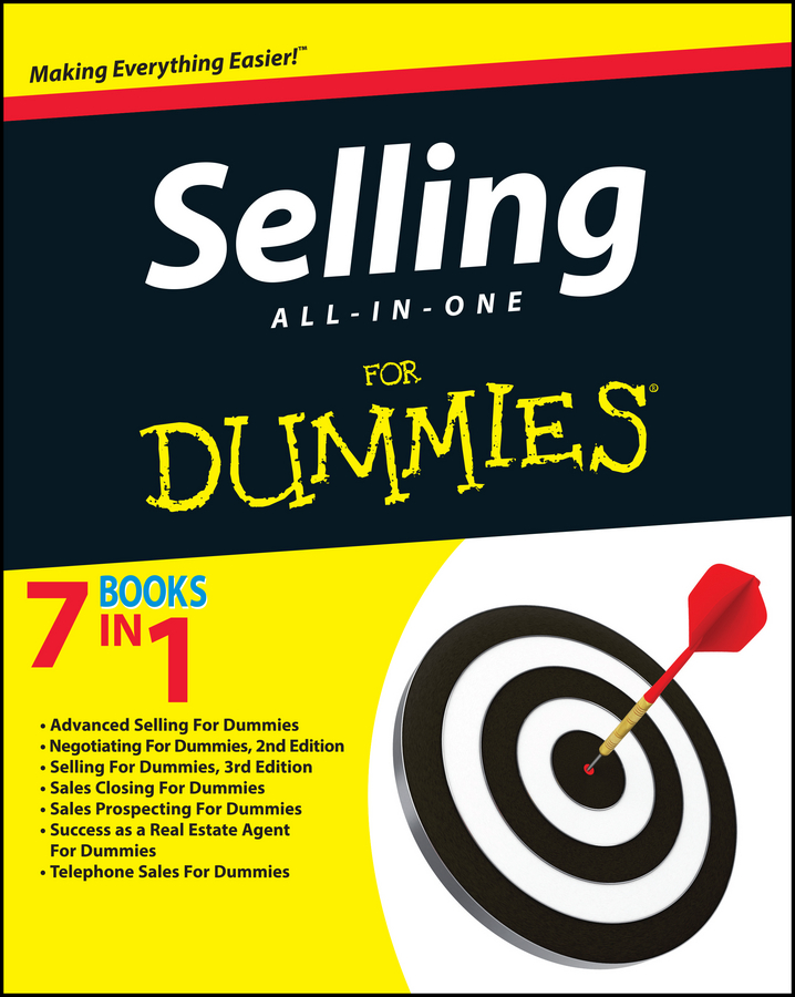Обложка книги «Selling All-in-One For Dummies»