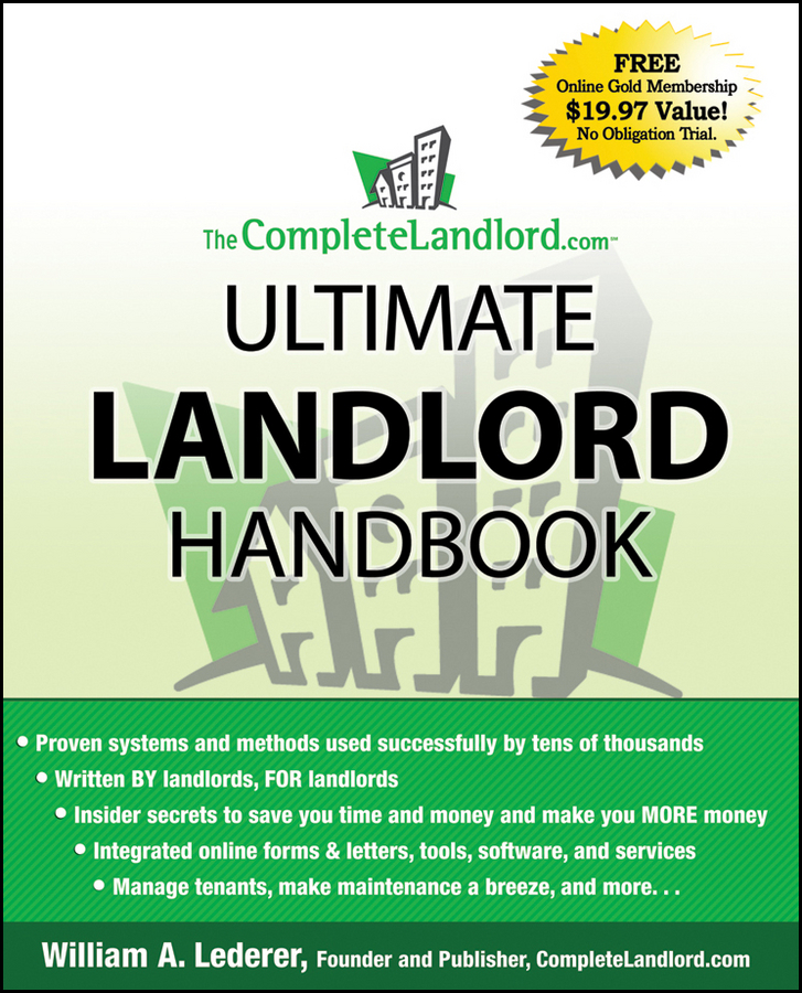 Обложка книги «The CompleteLandlord.com Ultimate Landlord Handbook»