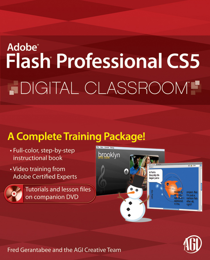 Обложка книги «Flash Professional CS5 Digital Classroom»