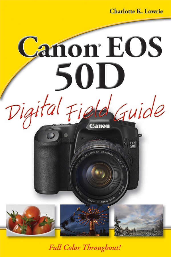 Обложка книги «Canon EOS 50D Digital Field Guide»