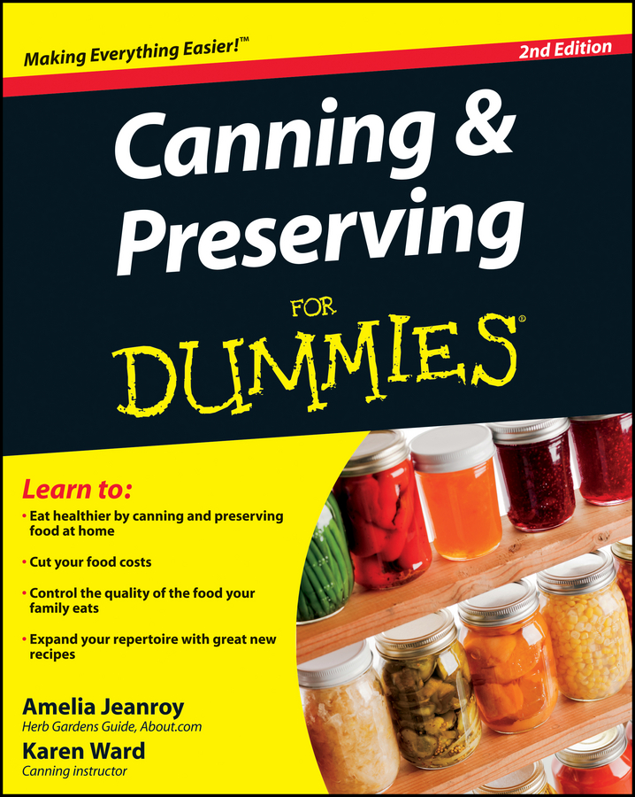 Обложка книги «Canning and Preserving For Dummies»