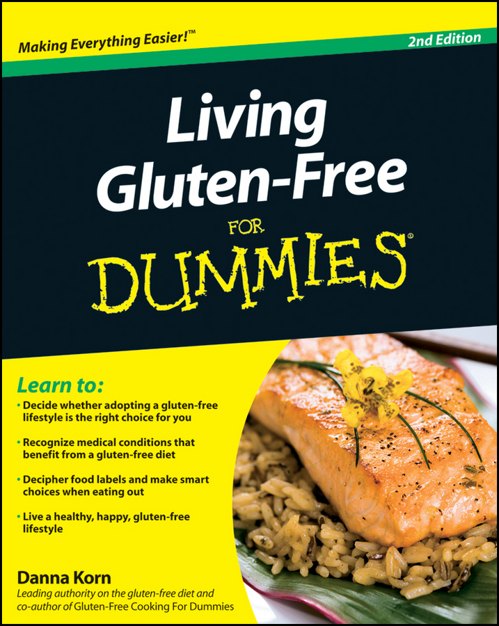 Обложка книги «Living Gluten-Free For Dummies»