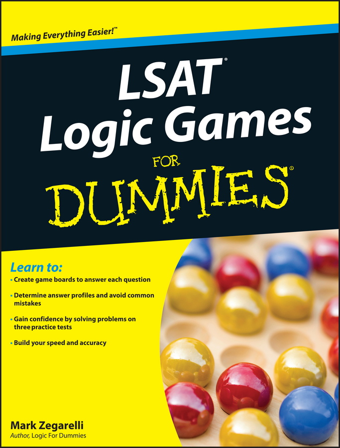 Обложка книги «LSAT Logic Games For Dummies»