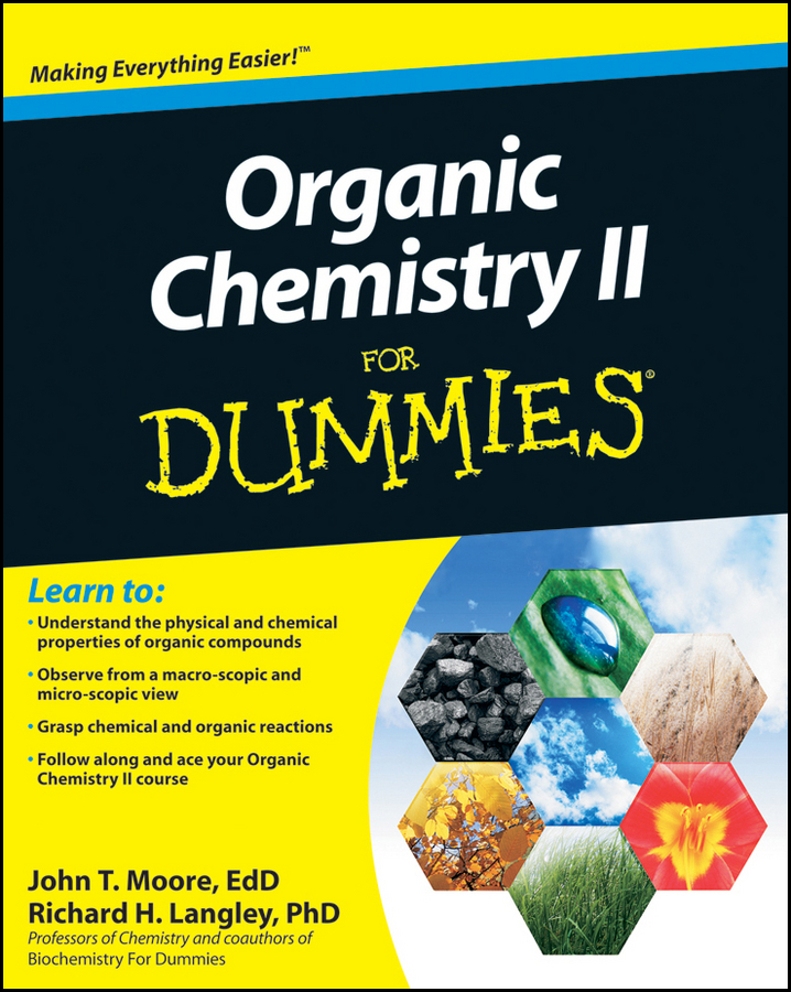Обложка книги «Organic Chemistry II For Dummies»