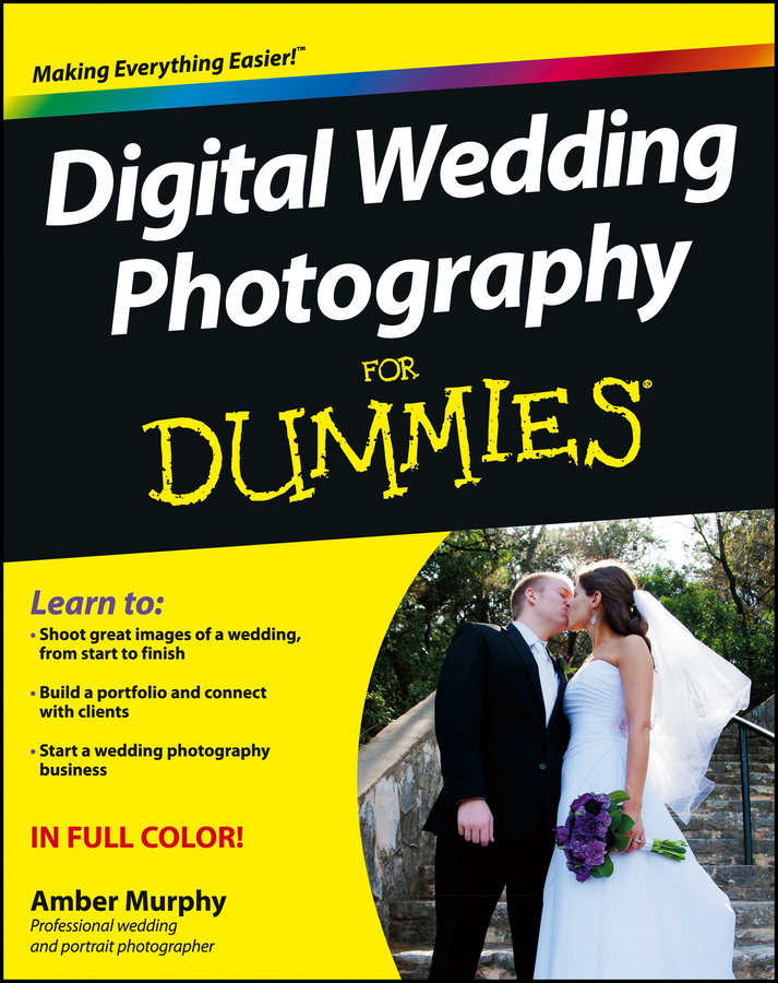 Обложка книги «Digital Wedding Photography For Dummies»