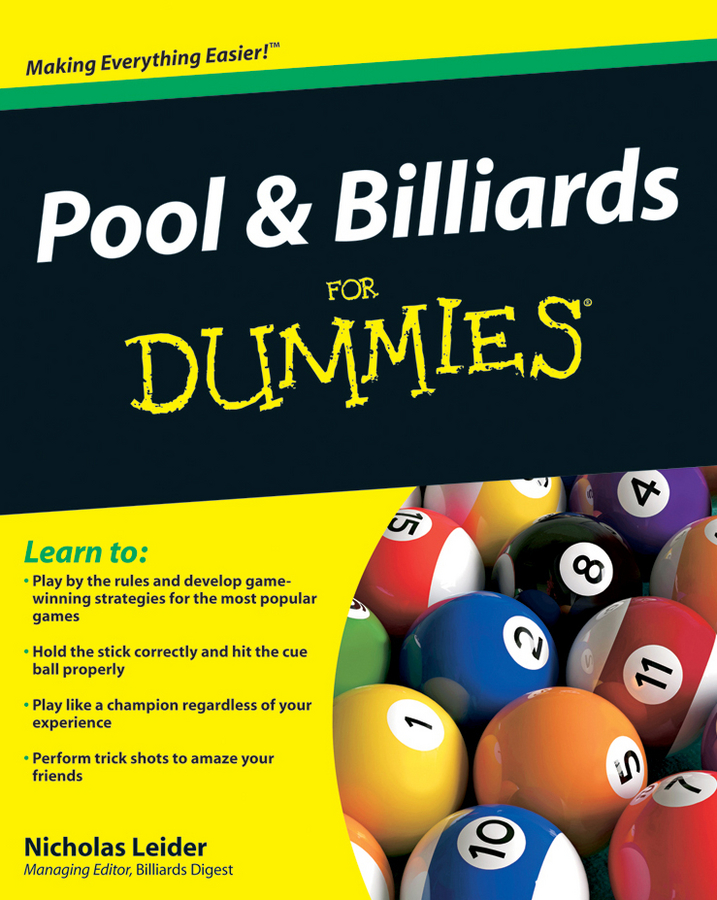 Обложка книги «Pool and Billiards For Dummies»