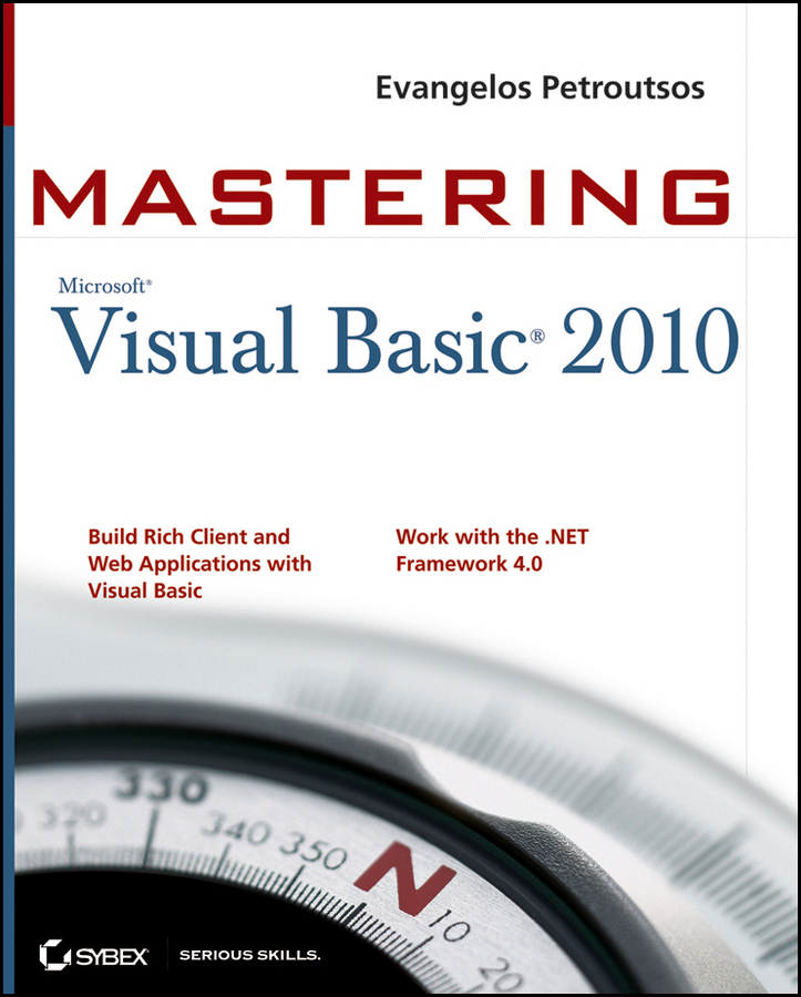 Обложка книги «Mastering Microsoft Visual Basic 2010»