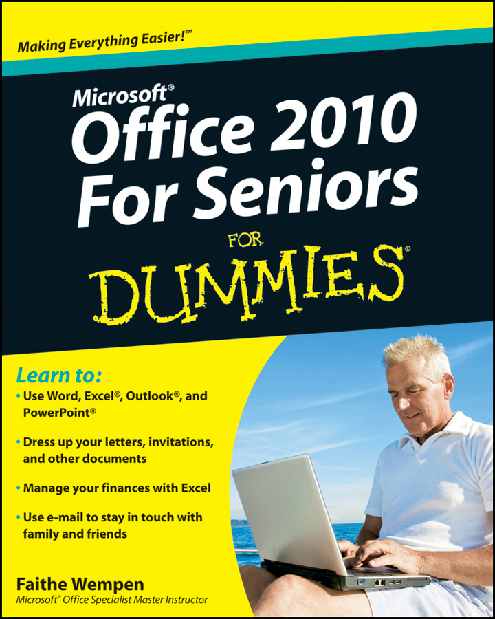 Обложка книги «Office 2010 For Seniors For Dummies»