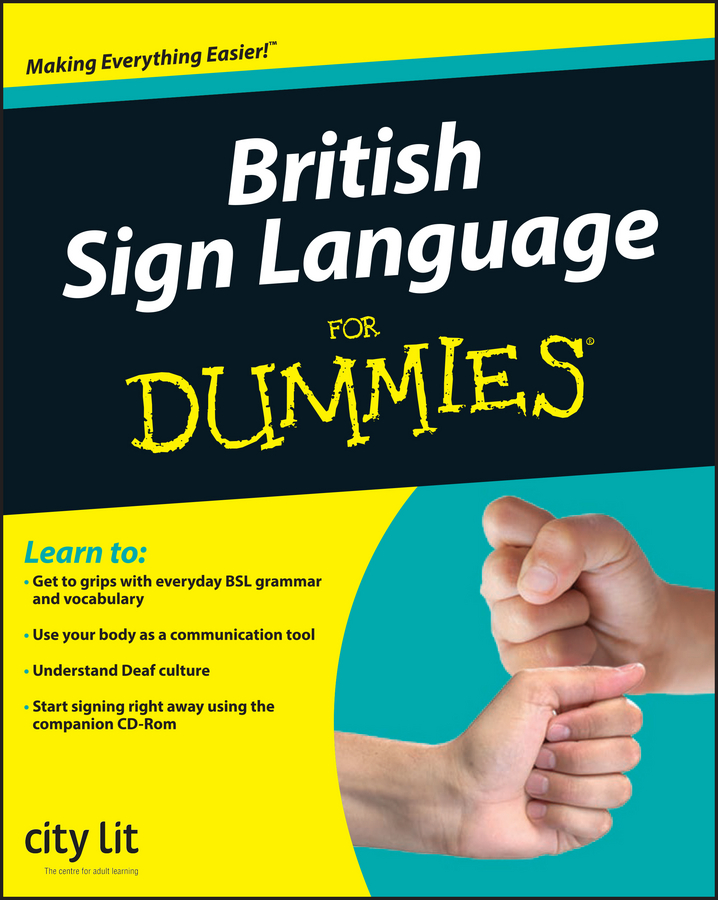 Обложка книги «British Sign Language For Dummies»