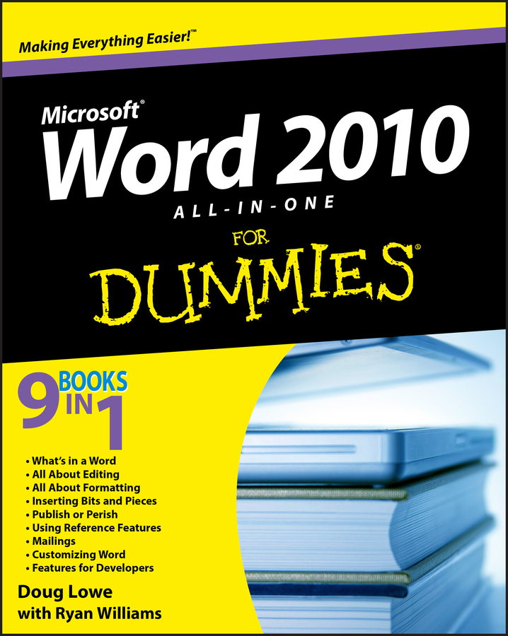Обложка книги «Word 2010 All-in-One For Dummies»