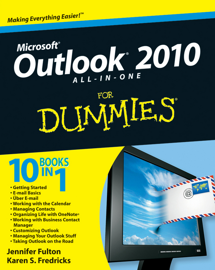 Обложка книги «Outlook 2010 All-in-One For Dummies»