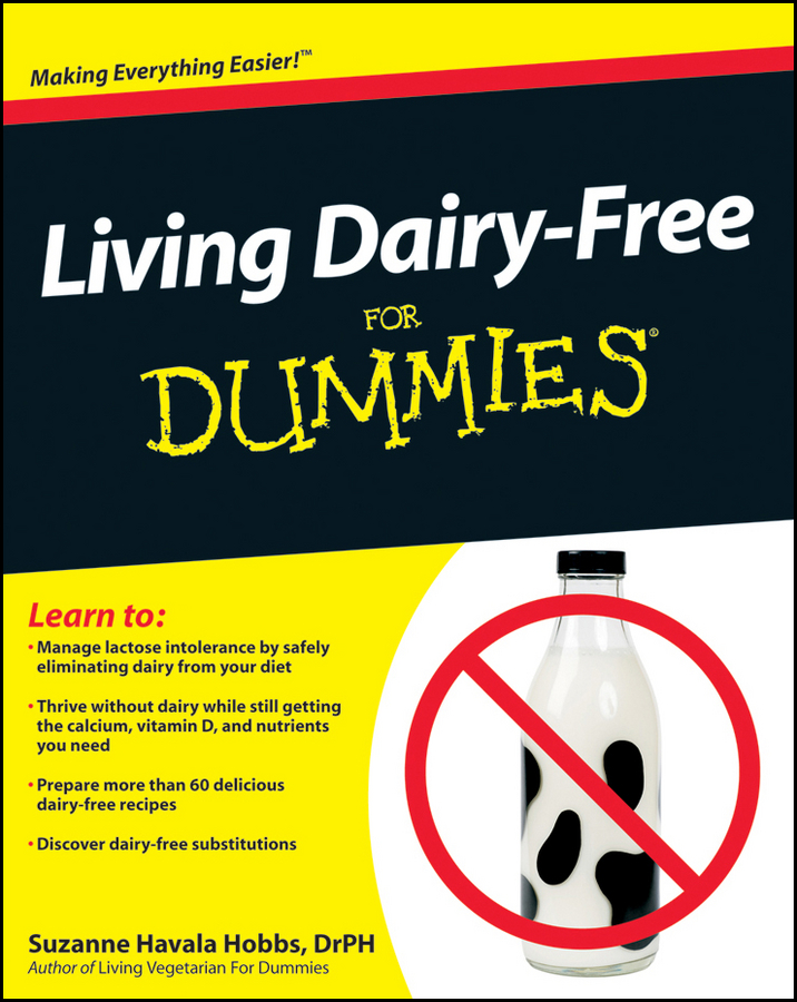 Обложка книги «Living Dairy-Free For Dummies»