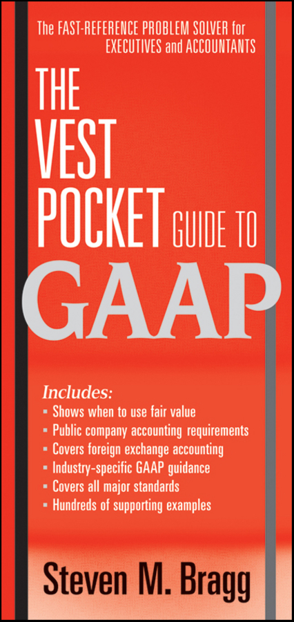 Обложка книги «The Vest Pocket Guide to GAAP»