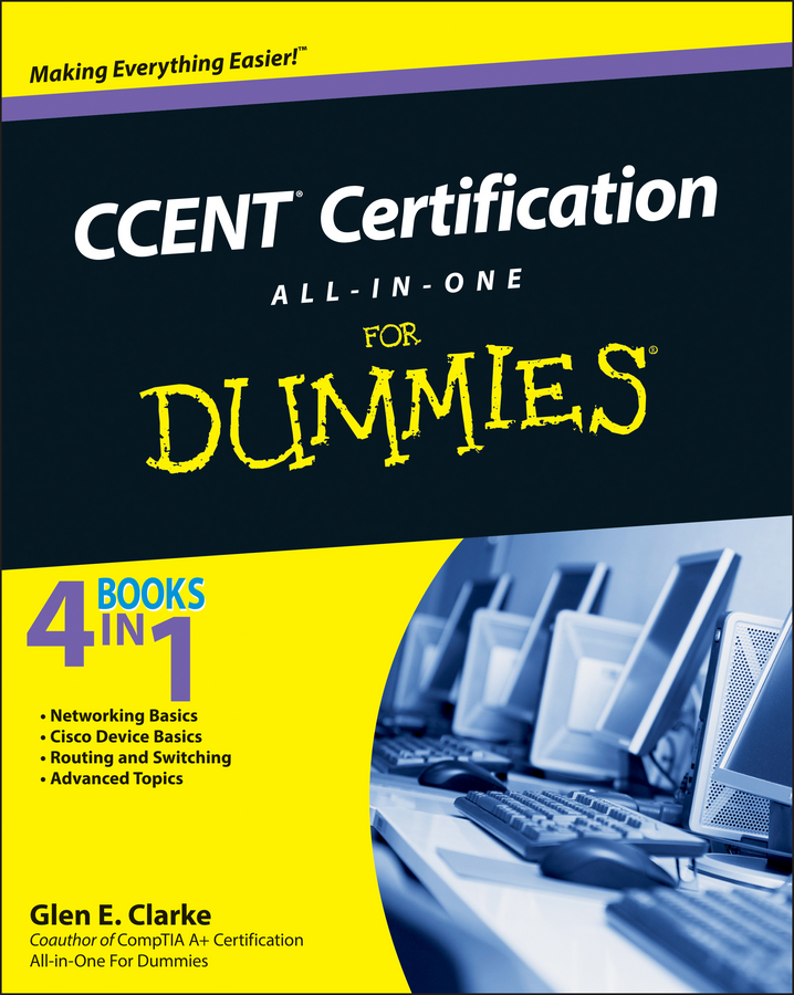 Обложка книги «CCENT Certification All-In-One For Dummies»