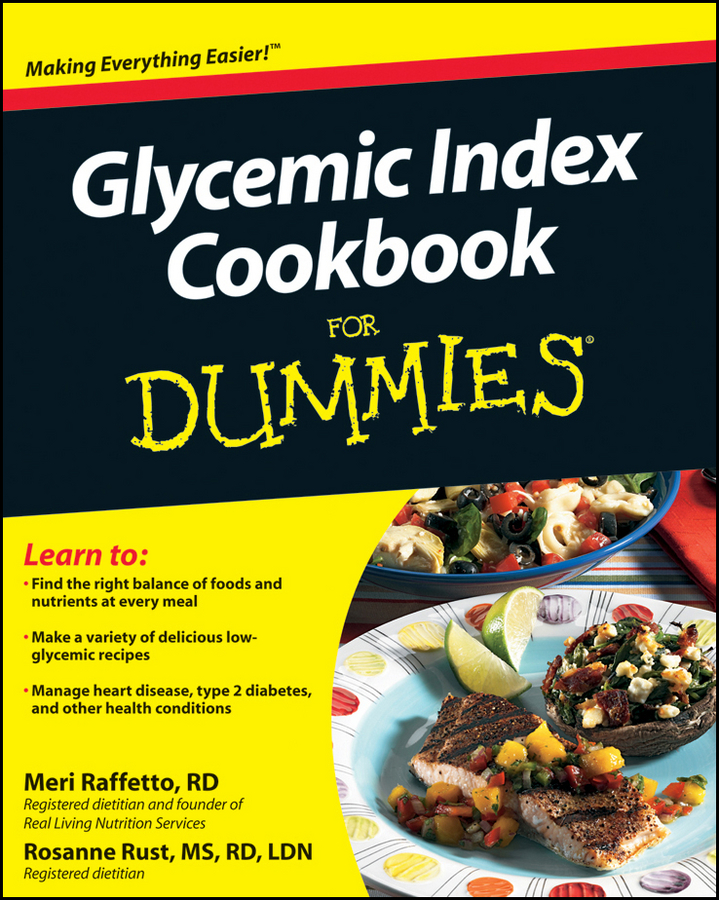 Обложка книги «Glycemic Index Cookbook For Dummies»