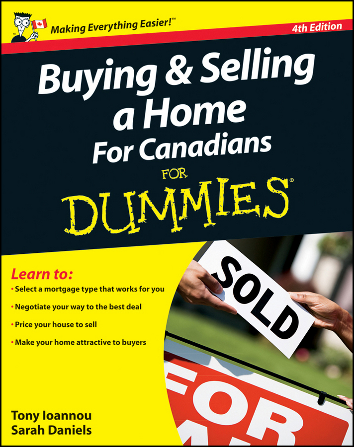 Обложка книги «Buying and Selling a Home For Canadians For Dummies»
