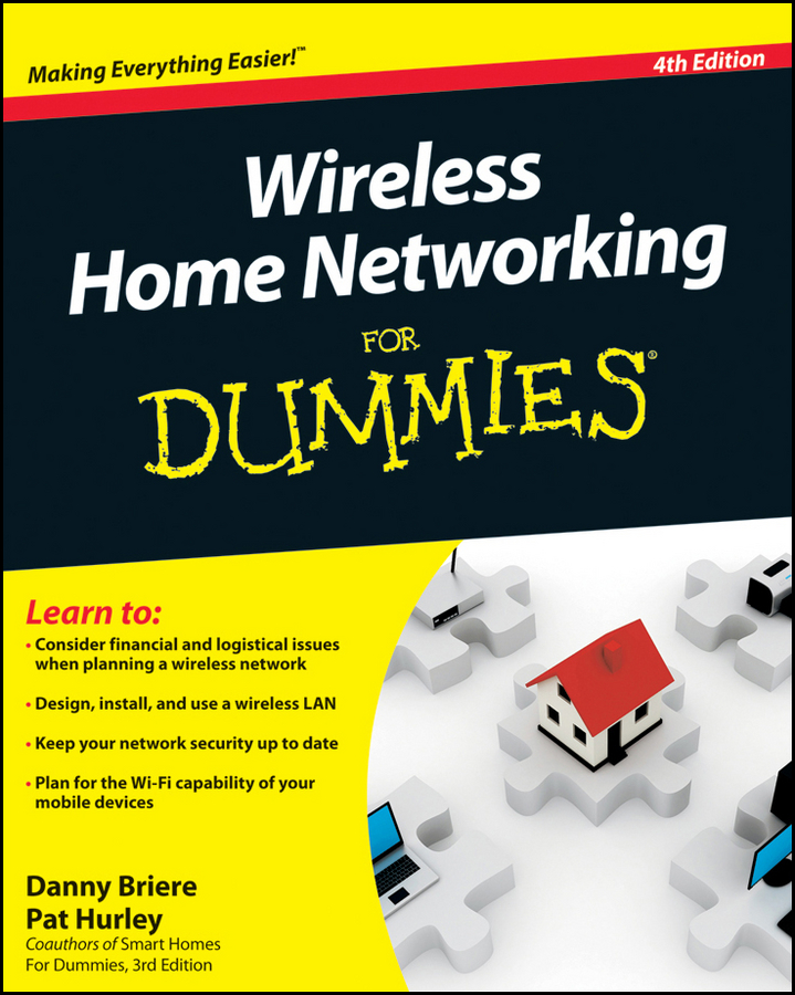Обложка книги «Wireless Home Networking For Dummies»