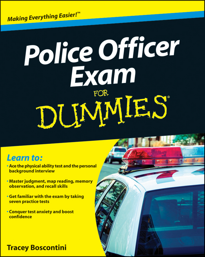 Обложка книги «Police Officer Exam For Dummies»
