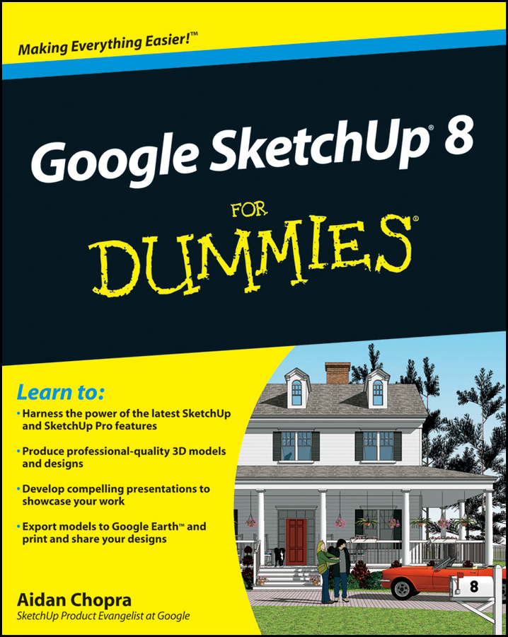 Обложка книги «Google SketchUp 8 For Dummies»