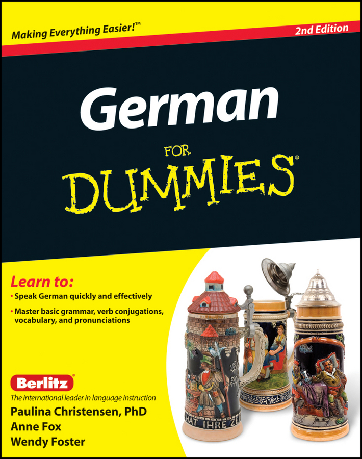 Обложка книги «German For Dummies, Enhanced Edition»
