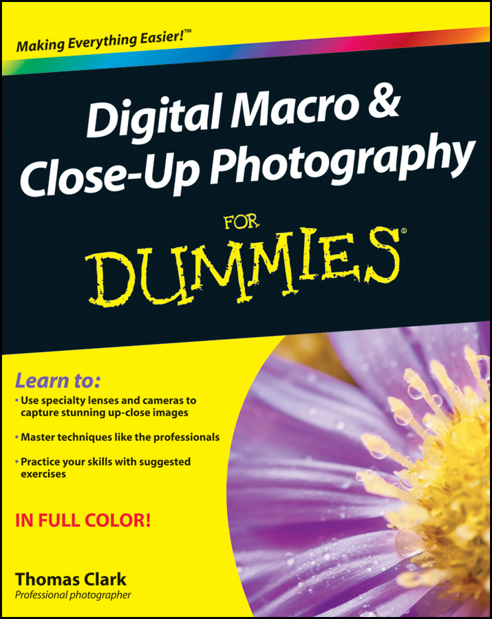 Обложка книги «Digital Macro and Close-Up Photography For Dummies»