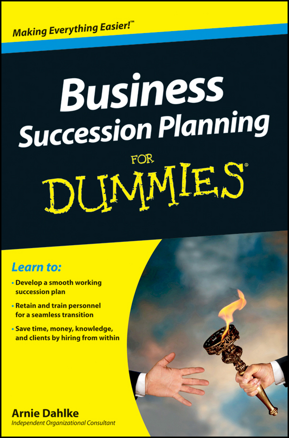 Обложка книги «Business Succession Planning For Dummies»