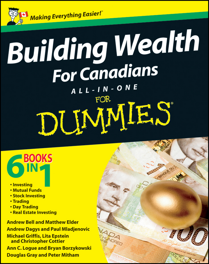 Обложка книги «Building Wealth All-in-One For Canadians For Dummies»