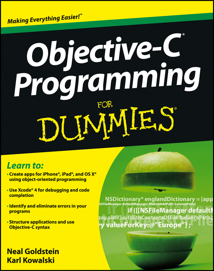 Обложка книги «Objective-C Programming For Dummies»
