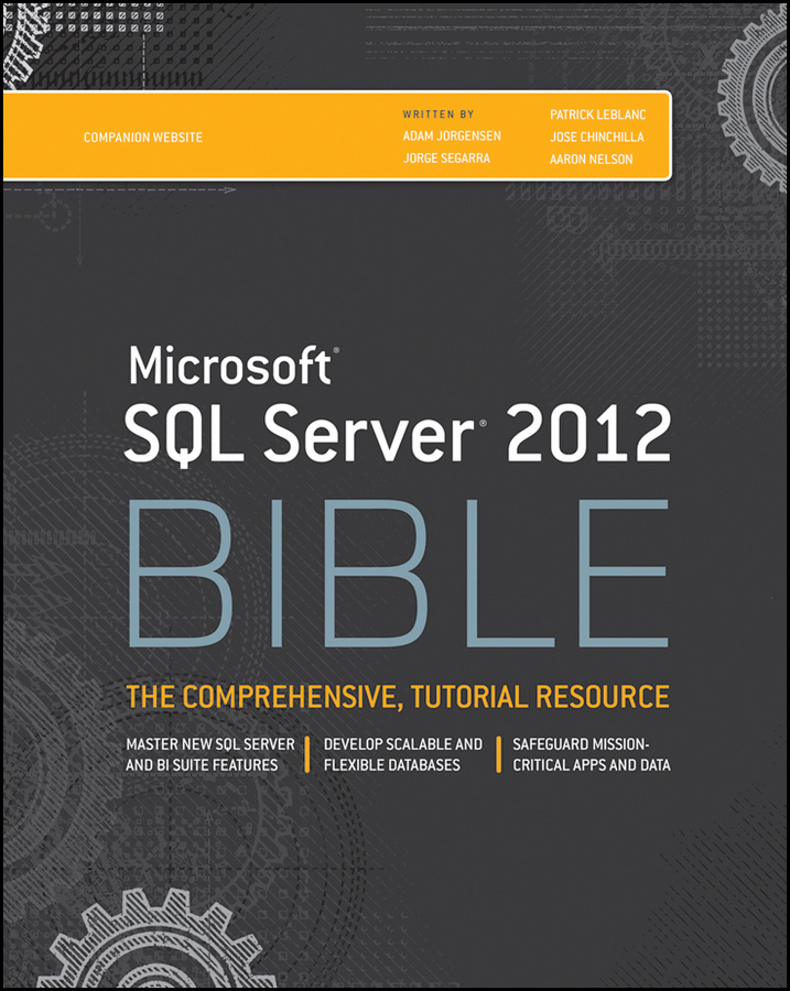 Обложка книги «Microsoft SQL Server 2012 Bible»