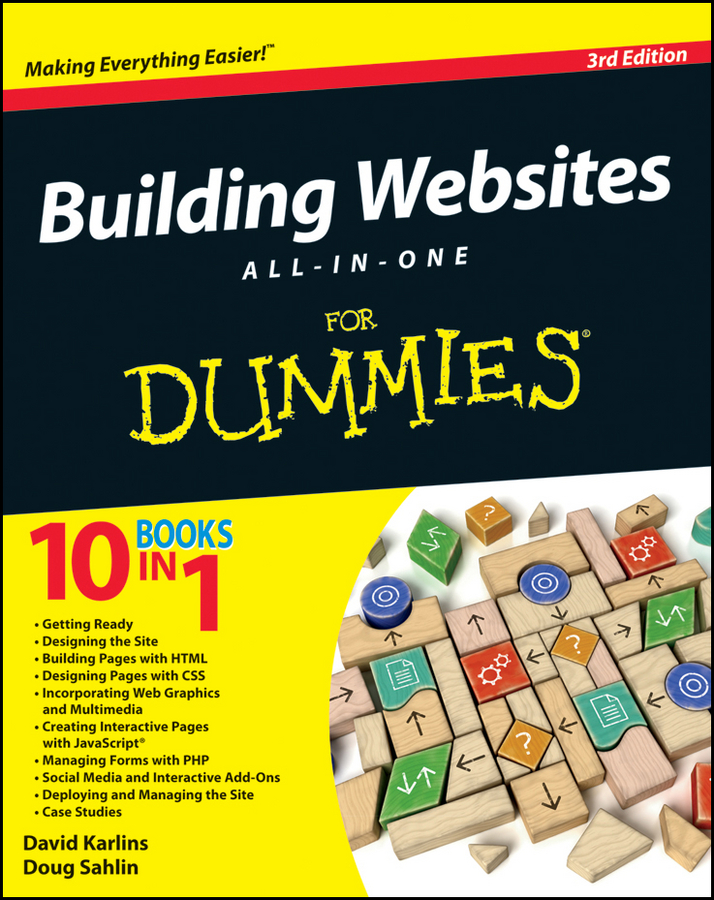 Обложка книги «Building Websites All-in-One For Dummies»