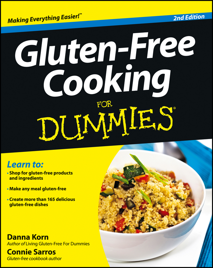 Обложка книги «Gluten-Free Cooking For Dummies»