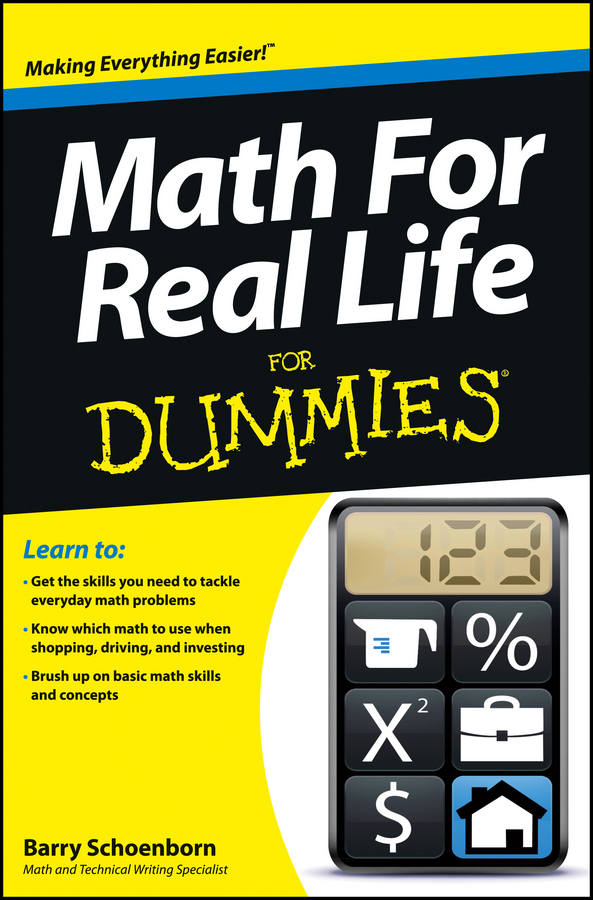 Обложка книги «Math For Real Life For Dummies»
