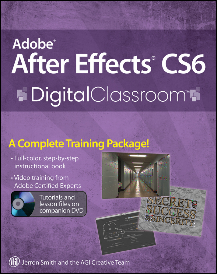 Обложка книги «Adobe After Effects CS6 Digital Classroom»