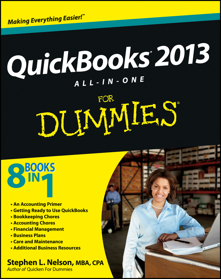 Обложка книги «QuickBooks 2013 All-in-One For Dummies»