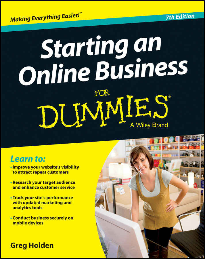Обложка книги «Starting an Online Business For Dummies»