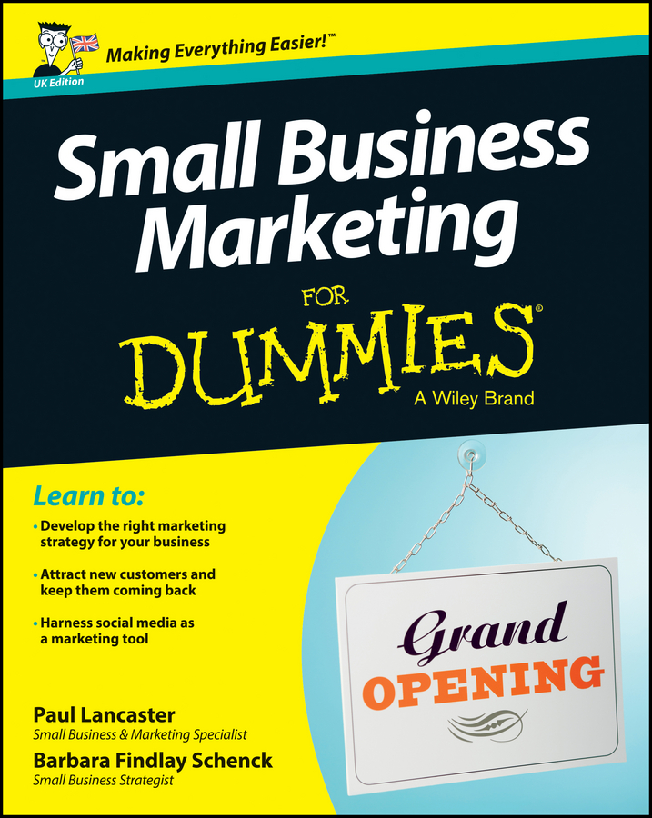 Обложка книги «Small Business Marketing For Dummies»