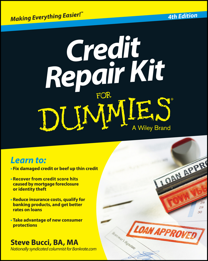 Обложка книги «Credit Repair Kit For Dummies»