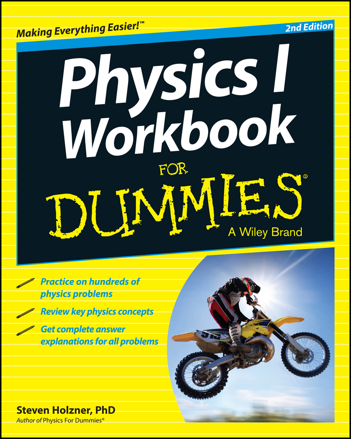 Обложка книги «Physics I Workbook For Dummies»